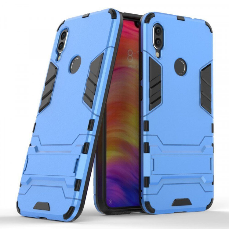 Чехол Duty Armor для Xiaomi Redmi Note 7 / Redmi Note 7 Pro (голубой)