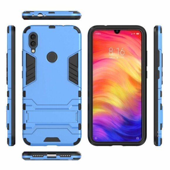 Чехол Duty Armor для Xiaomi Redmi Note 7 / Redmi Note 7 Pro (голубой)