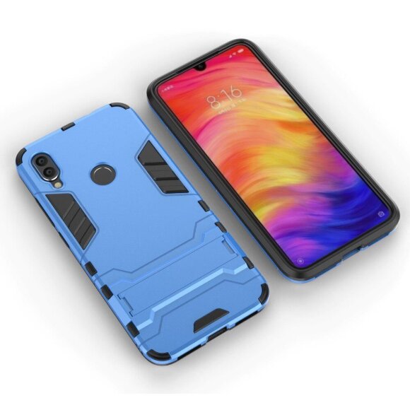 Чехол Duty Armor для Xiaomi Redmi Note 7 / Redmi Note 7 Pro (голубой)