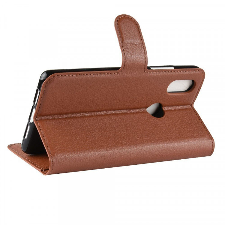 Чехол с визитницей для Xiaomi Mi 8 SE (коричневый)