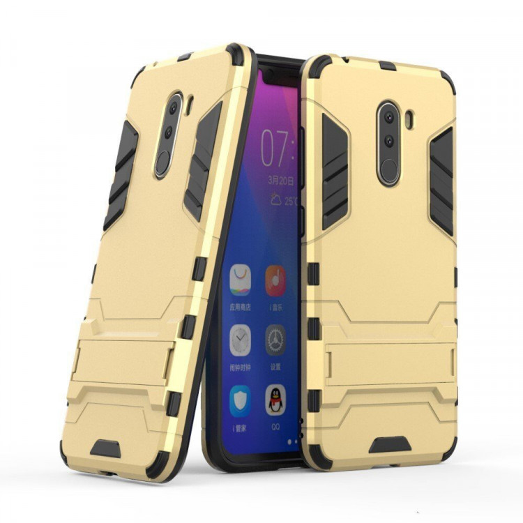 Чехол Duty Armor для Xiaomi Pocophone F1 / Poco F1 (золотой)
