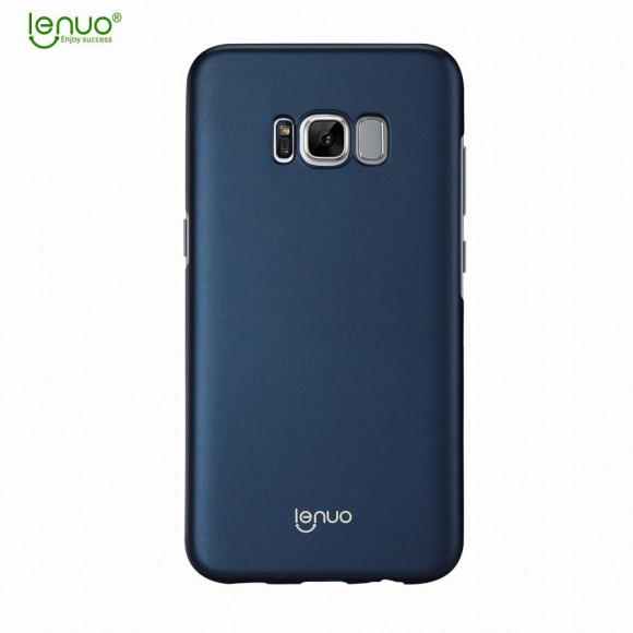 Чехол-накладка LENUO для Samsung Galaxy S8 (темно-синий)