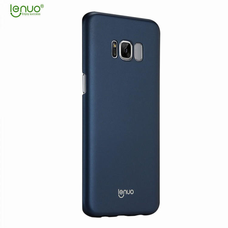 Чехол-накладка LENUO для Samsung Galaxy S8 (темно-синий)