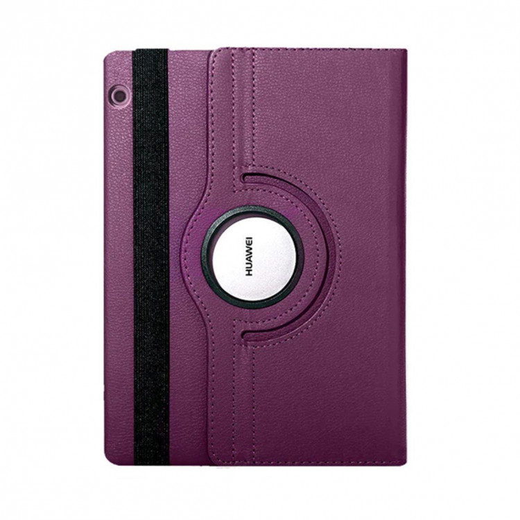 Поворотный чехол для Huawei MediaPad T5 10 (фиолетовый)