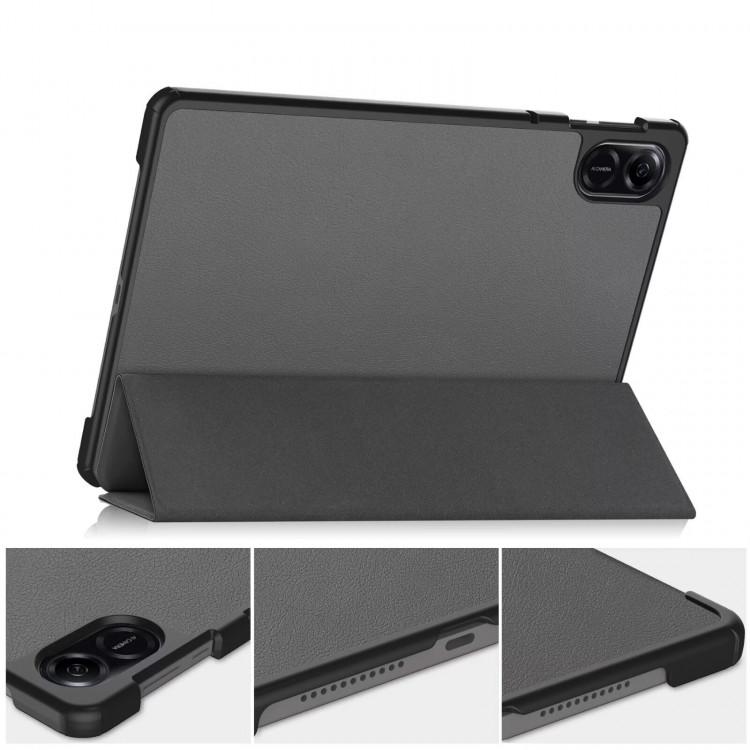 Планшетный чехол для HONOR Pad X9, ELN-W09, 5301AGJC (серый)