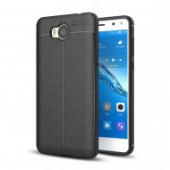 Чехол-накладка Litchi Grain для Huawei Y5 2017 / Y6 2017 (черный) Чехол-накладка Litchi Grain для Huawei Y5 2017 / Y6 2017 (черный)