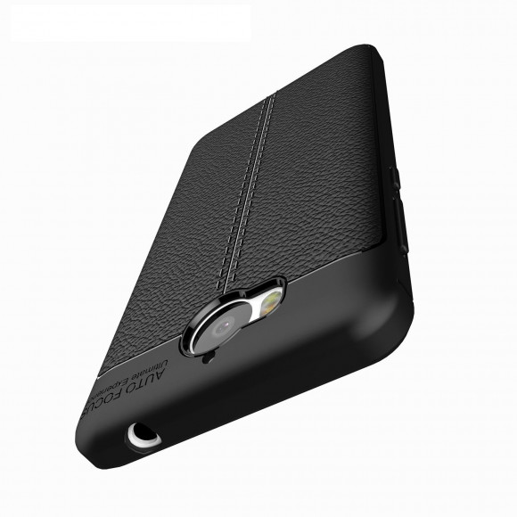 Чехол-накладка Litchi Grain для Huawei Y5 2017 / Y6 2017 (черный) Чехол-накладка Litchi Grain для Huawei Y5 2017 / Y6 2017 (черный)