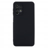 Силиконовый чехол Mobile Shell для Samsung Galaxy A23 4G (черный)