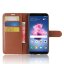Чехол с визитницей для Huawei P Smart / Enjoy 7S (коричневый)