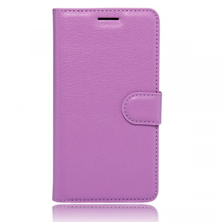 Чехол с визитницей для Huawei Mate 9 Pro (фиолетовый)