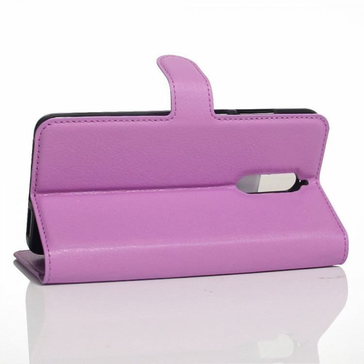 Чехол с визитницей для Huawei Mate 9 Pro (фиолетовый)