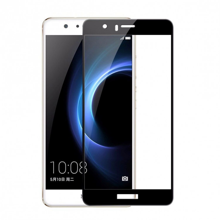 Защитное стекло 3D для Huawei Honor 8 (черный)
