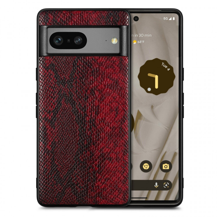 Чехол Snakeskin для Google Pixel 7 (красный)