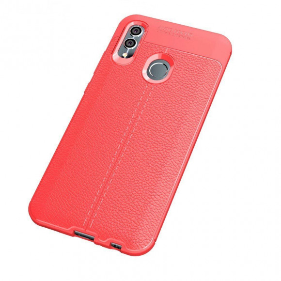 Чехол-накладка Litchi Grain для Huawei Honor 10 Lite / P Smart (2019) (красный) Чехол-накладка Litchi Grain для Huawei Honor 10 Lite / P Smart (2019) (красный)