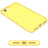 Силиконовый чехол Mobile Shell для iPhone 8 / iPhone 7 / iPhone SE (2020) / iPhone SE (2022) (желтый)