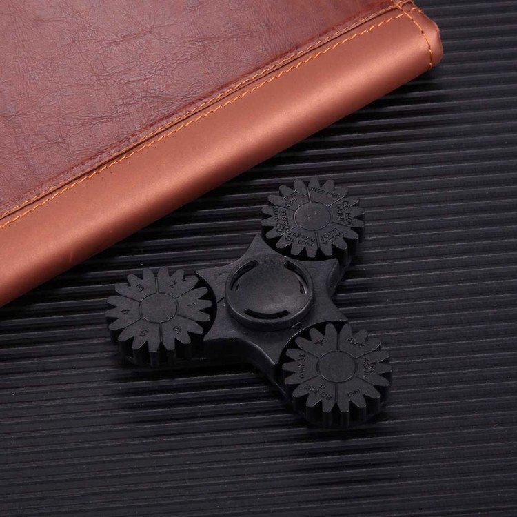 Спиннер Wheel Gears (черный)