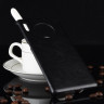 Кожаная накладка-чехол для Huawei Mate 30 Pro (черный)