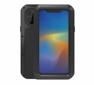 Гибридный чехол LOVE MEI для iPhone 11 Pro (черный)