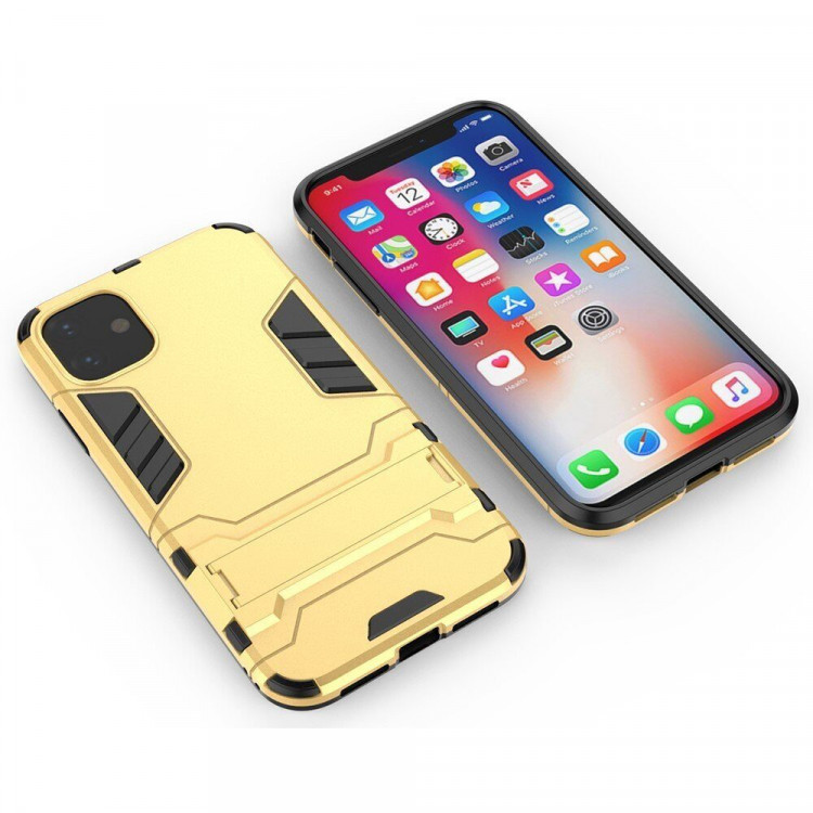 Чехол Duty Armor для iPhone 11 (золотой)