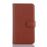 Чехол с визитницей для Motorola Moto X Style (коричневый)