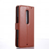 Чехол с визитницей для Motorola Moto X Style (коричневый)