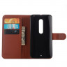 Чехол с визитницей для Motorola Moto X Style (коричневый)