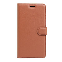 Чехол с визитницей для Motorola Moto Z Force (коричневый)