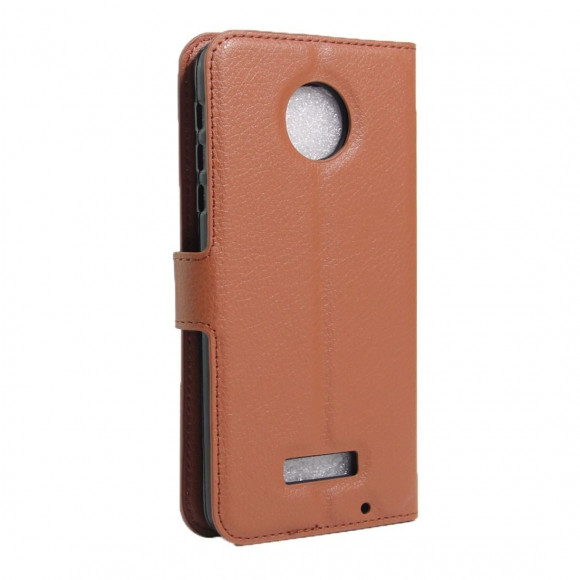Чехол с визитницей для Motorola Moto Z Force (коричневый) Чехол с визитницей для Motorola Moto Z Force (коричневый)
