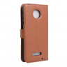 Чехол с визитницей для Motorola Moto Z Force (коричневый)