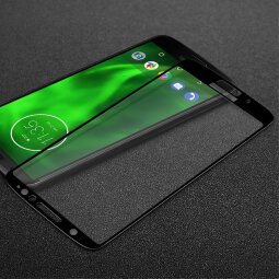 Защитное стекло 3D для Motorola Moto G6 Plus (черный)