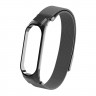 Сетчатый браслет для Xiaomi Mi Band 4 (черный)