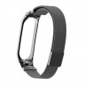 Сетчатый браслет для Xiaomi Mi Band 4 (черный)