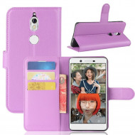 Чехол с визитницей для Nokia 7 (фиолетовый)