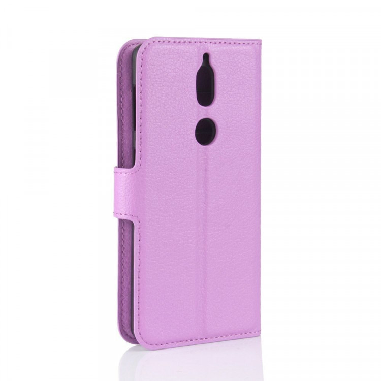 Чехол с визитницей для Nokia 7 (фиолетовый)