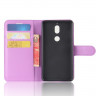 Чехол с визитницей для Nokia 7 (фиолетовый)