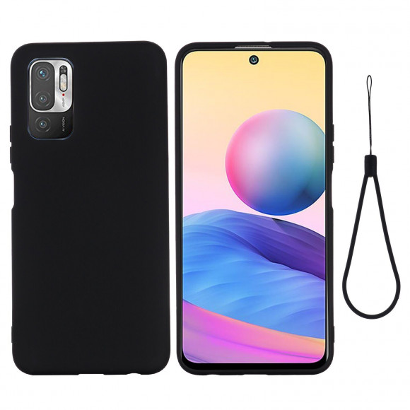 Силиконовый чехол Mobile Shell для Poco M3 Pro, Xiaomi Redmi Note 10 5G (черный) Силиконовый чехол Mobile Shell для Poco M3 Pro, Xiaomi Redmi Note 10 5G (черный)