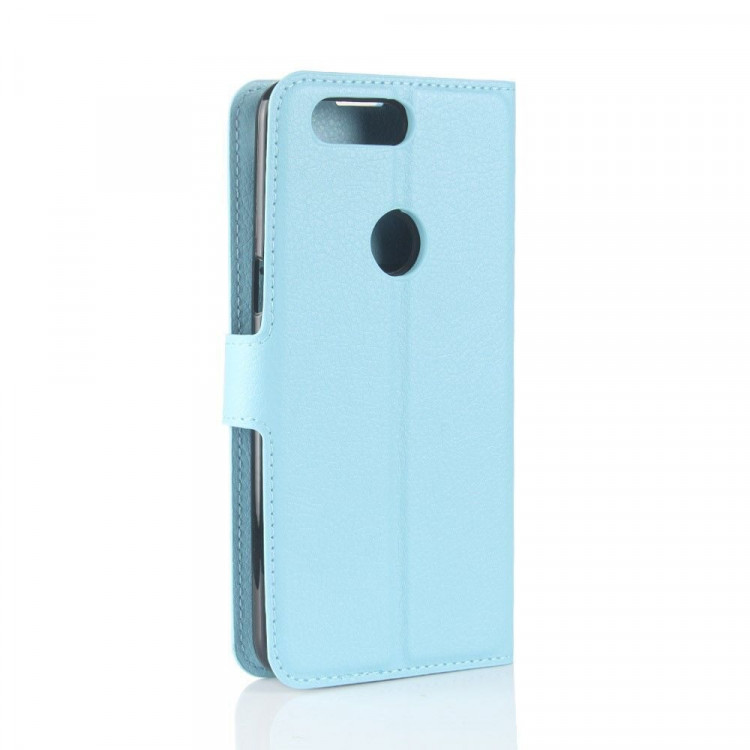Чехол с визитницей для OnePlus 5T (голубой)