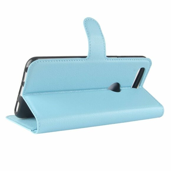 Чехол с визитницей для OnePlus 5T (голубой)