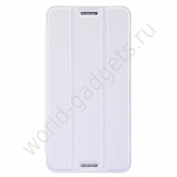 Тонкий горизонтальный чехол для HTC One MAX (белый)