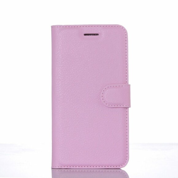 Чехол с визитницей для DOOGEE F3 / F3 Pro (розовый)