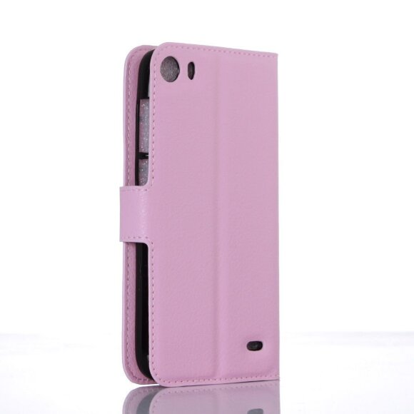 Чехол с визитницей для DOOGEE F3 / F3 Pro (розовый)