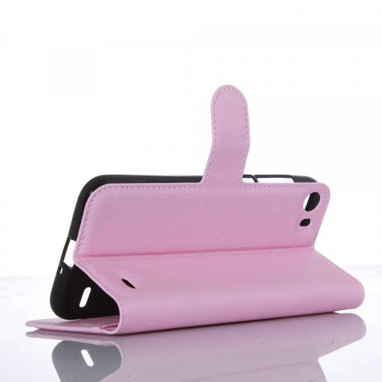 Чехол с визитницей для DOOGEE F3 / F3 Pro (розовый)