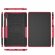 Чехол Hybrid Armor для Samsung Galaxy Tab S7+ (Plus) SM-T970 / SM-T975 и Galaxy Tab S8+ (Plus) SM-X800 / SM-X806 (черный + розовый)