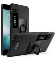 Чехол iMak Finger для Meizu Pro 7 (черный) Чехол iMak Finger для Meizu Pro 7 (черный)