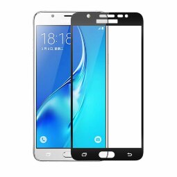 Защитное стекло 3D для Samsung Galaxy J7 Prime SM-G610F/DS (черный) (On7 2016 SM-G6100)