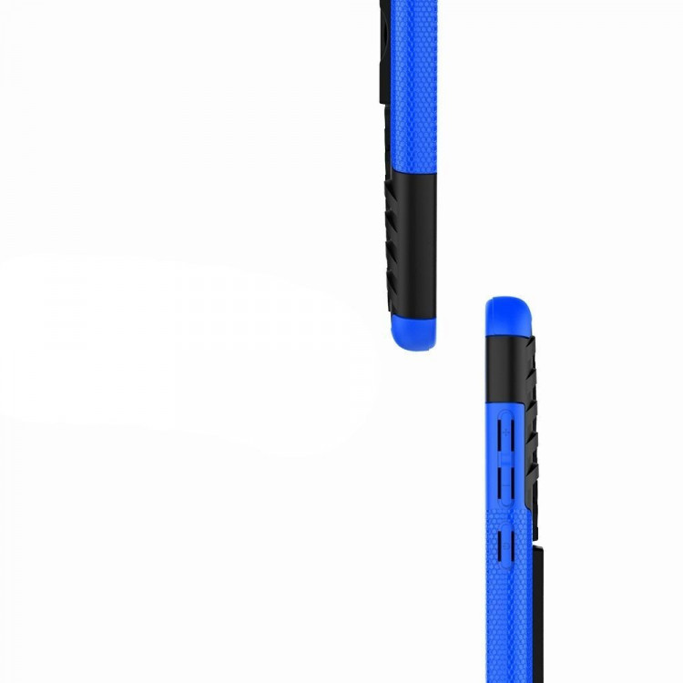 Чехол Hybrid Armor для Xiaomi Redmi 5 Plus (черный + голубой)