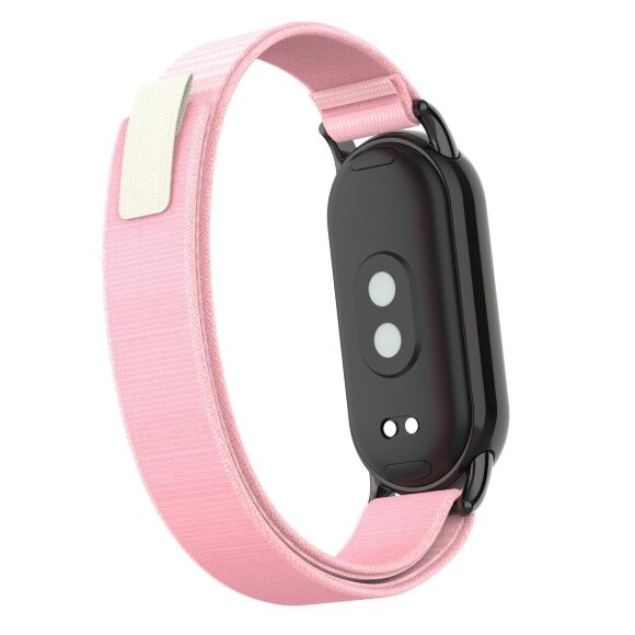 Ремешок с нейлоновой петлей для Xiaomi Mi Smart Band 8, Xiaomi Mi Band 8 (розовый) Ремешок с нейлоновой петлей для Xiaomi Mi Smart Band 8, Xiaomi Mi Band 8 (розовый)