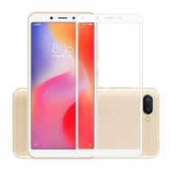 Защитное стекло 3D для Xiaomi Redmi 6 / Redmi 6A (белый) Защитное стекло 3D для Xiaomi Redmi 6 / Redmi 6A (белый)