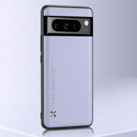 Чехол из искусственной кожи для Google Pixel 8 Pro (светло-фиолетовый)