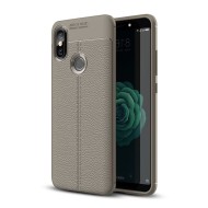 Чехол-накладка Litchi Grain для Xiaomi Mi 6X / Xiaomi Mi A2 (серый) Чехол-накладка Litchi Grain для Xiaomi Mi 6X / Xiaomi Mi A2 (серый)
